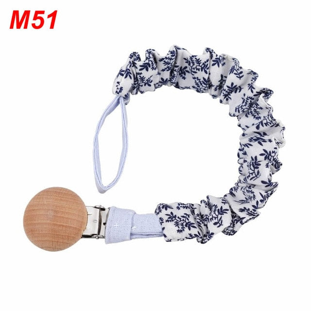 Cotton Pacifier Clip