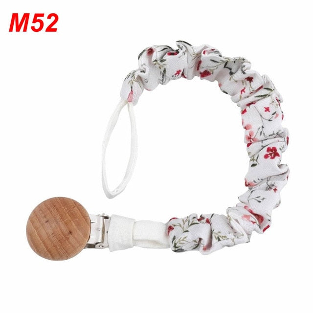 Cotton Pacifier Clip
