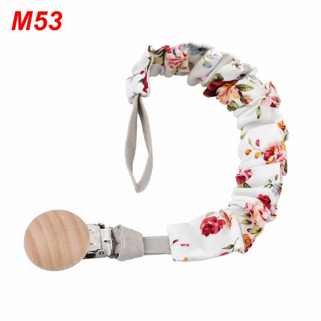 Cotton Pacifier Clip