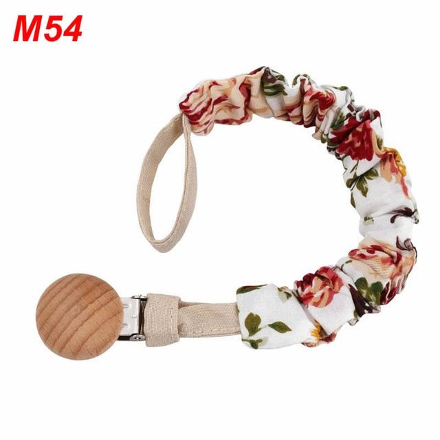 Cotton Pacifier Clip