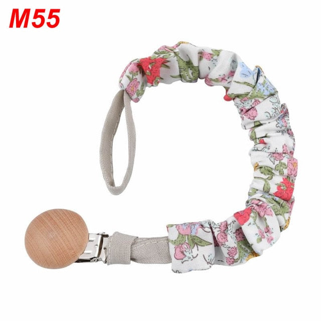 Cotton Pacifier Clip