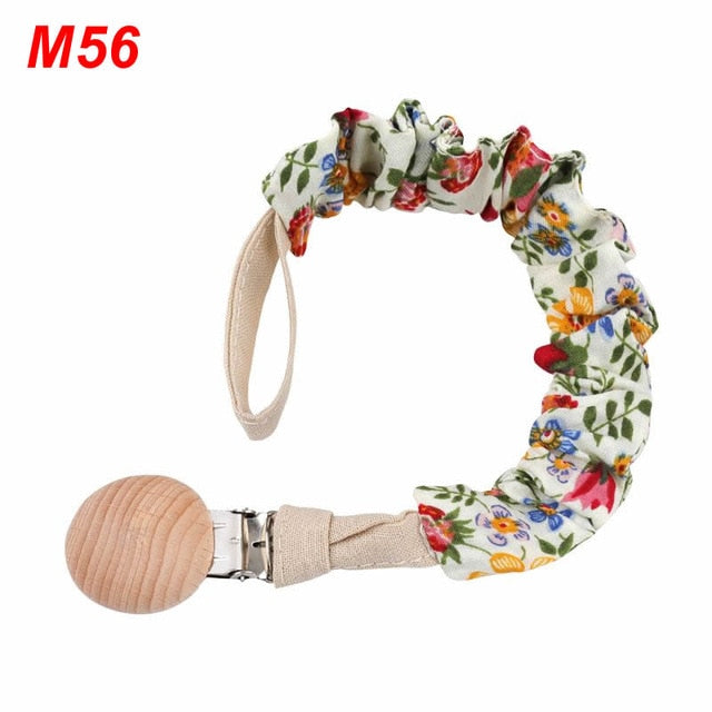 Cotton Pacifier Clip