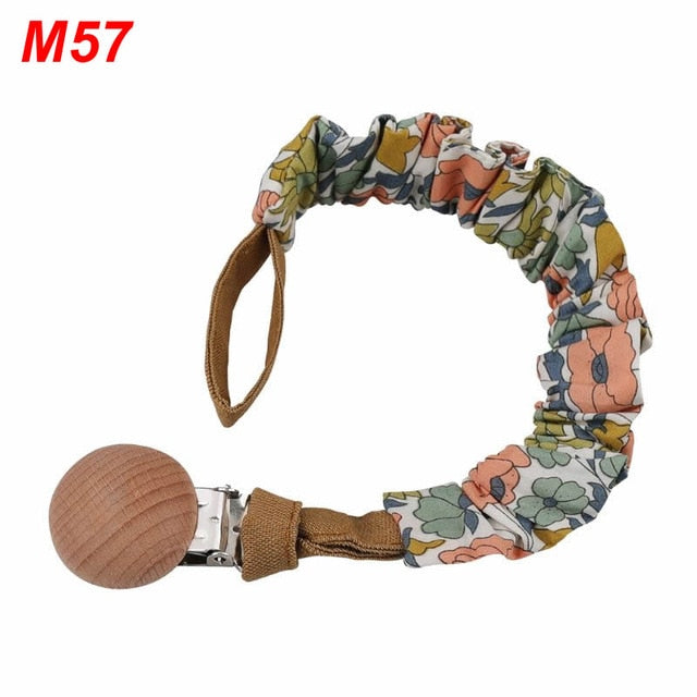 Cotton Pacifier Clip