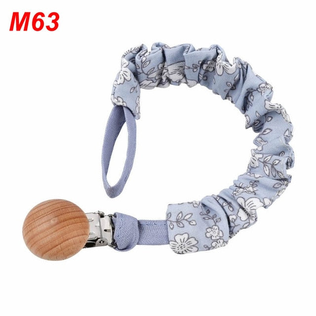 Cotton Pacifier Clip