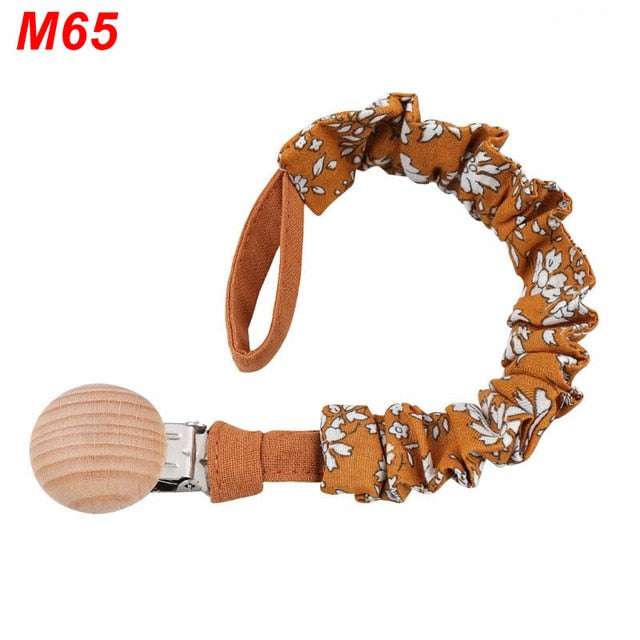 Cotton Pacifier Clip