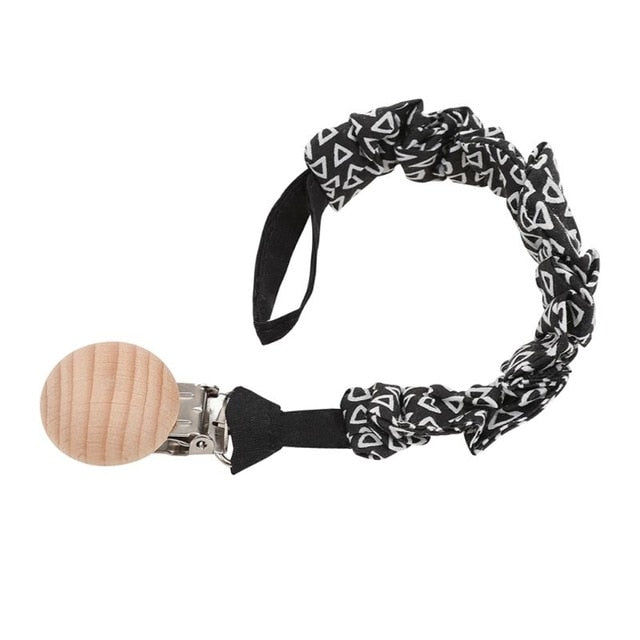 Cotton Pacifier Clip