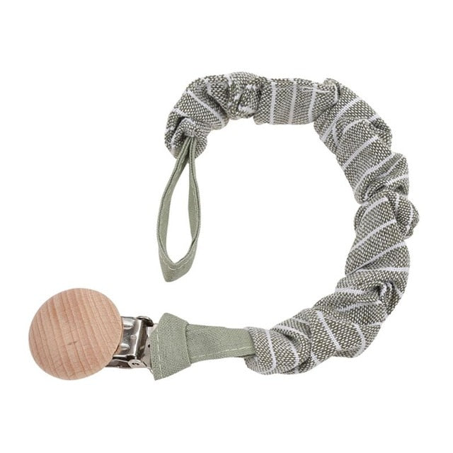 Cotton Pacifier Clip
