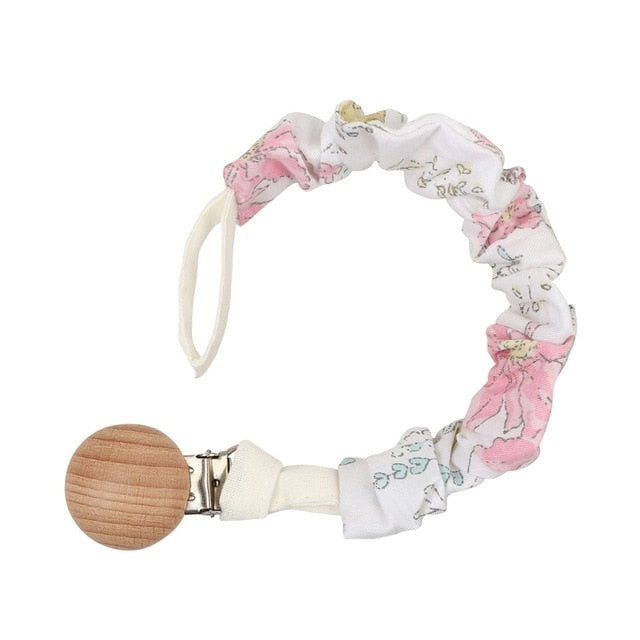 Cotton Pacifier Clip