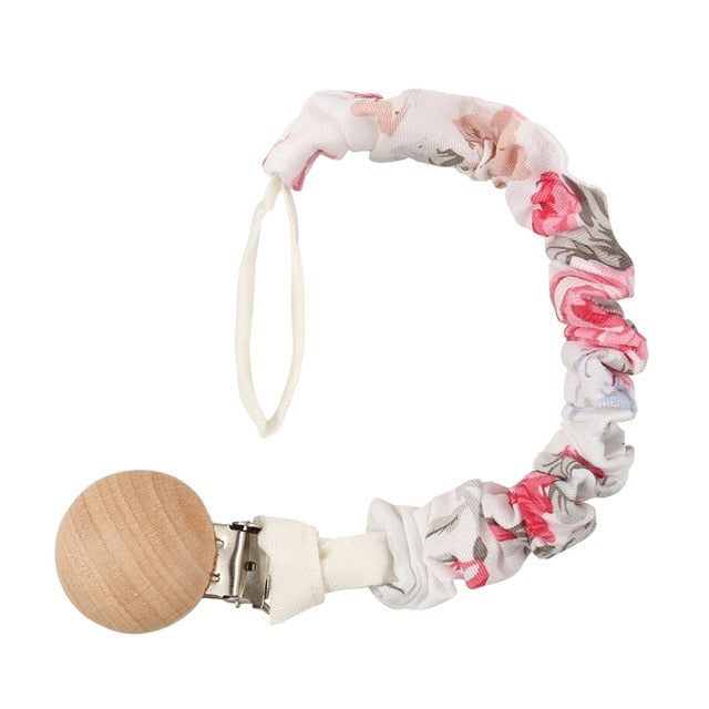 Cotton Pacifier Clip