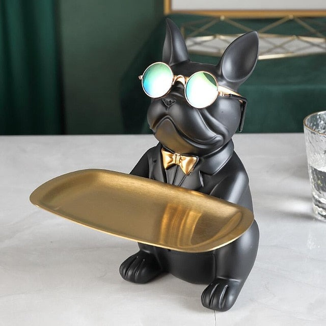 Cool Bulldog Statue