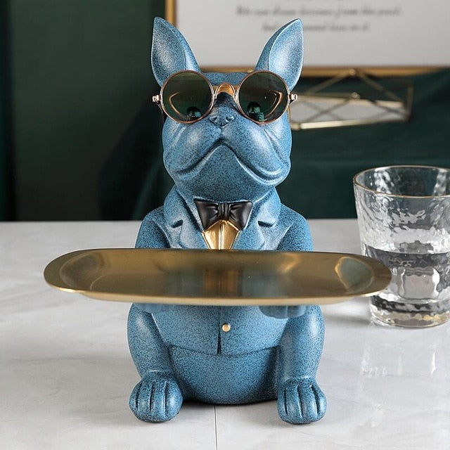 Cool Bulldog Statue