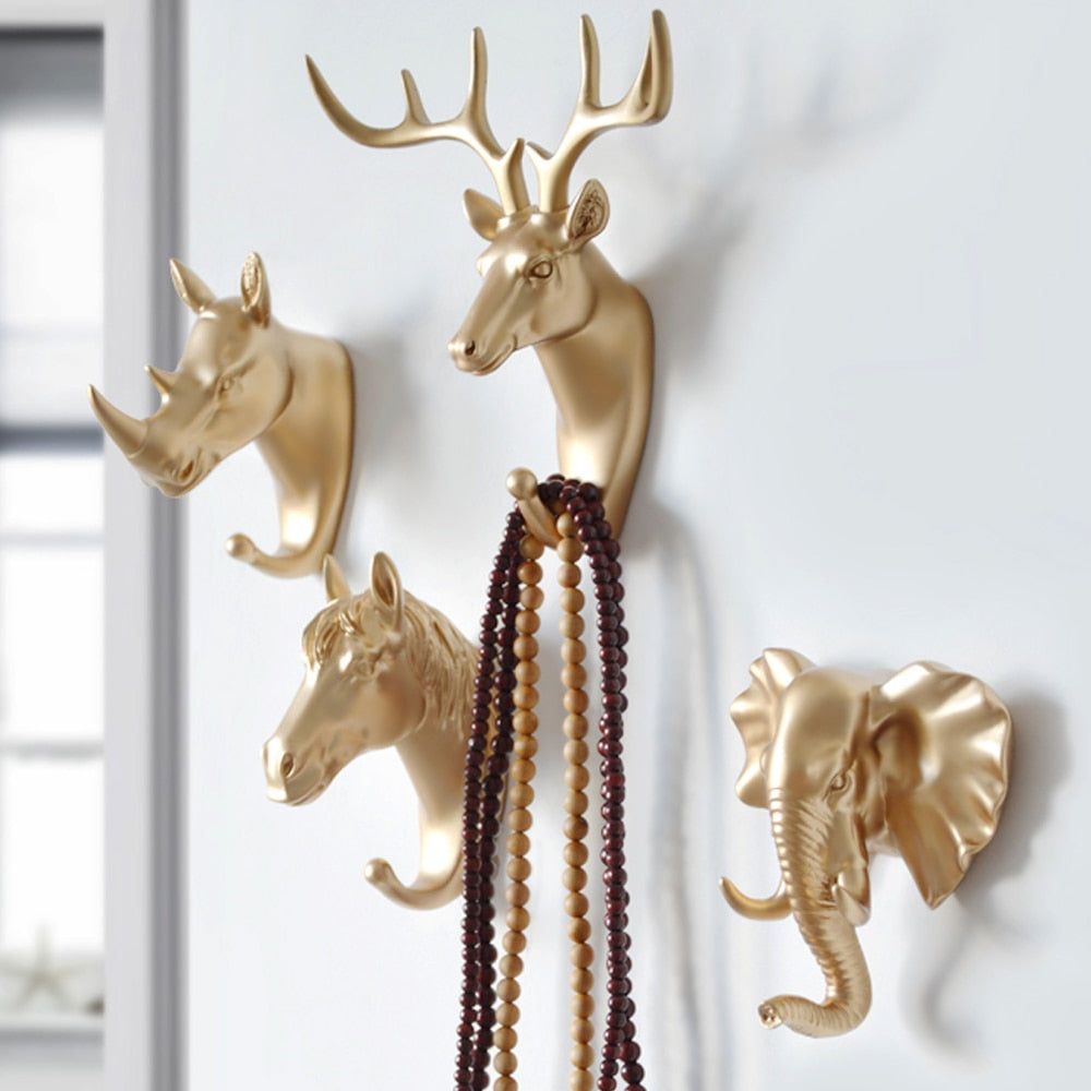 Wall Hanging Hook Deer