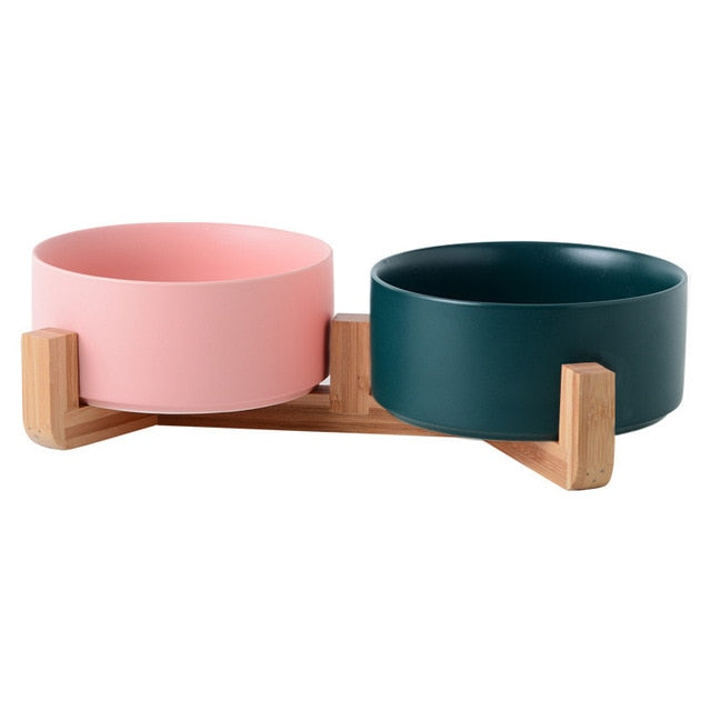 Ceramic Double Bowl