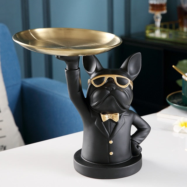 Cool Bulldog Statue