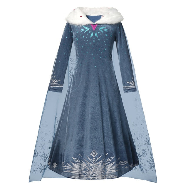 Disney Princess Elsa Winter Dress