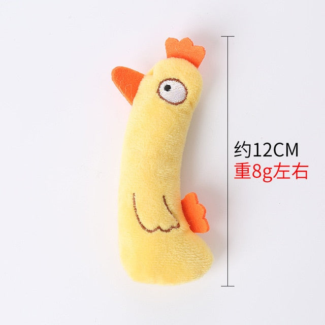 Catnip Interactive Plush Stuffed Chew Pet Toys