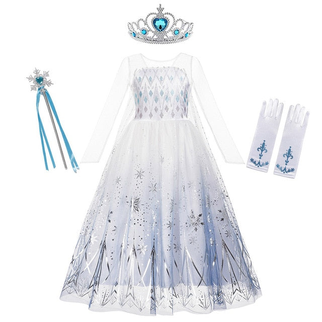 Snow Queen Halloween Party Costume