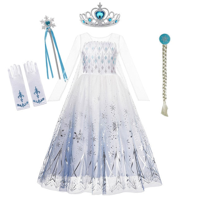 Snow Queen Halloween Party Costume