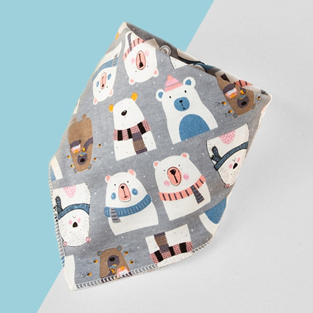 Cotton Bandana Bibs