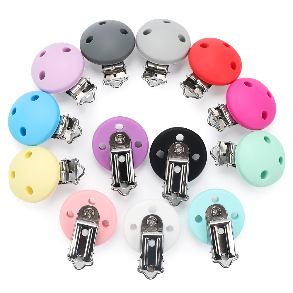 Round/Heart Silicone Clip