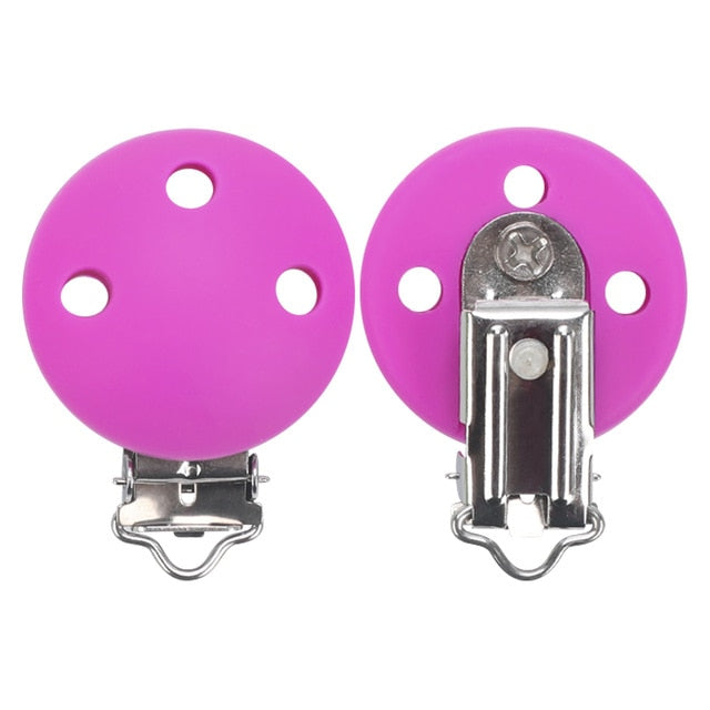 Round/Heart Silicone Clip