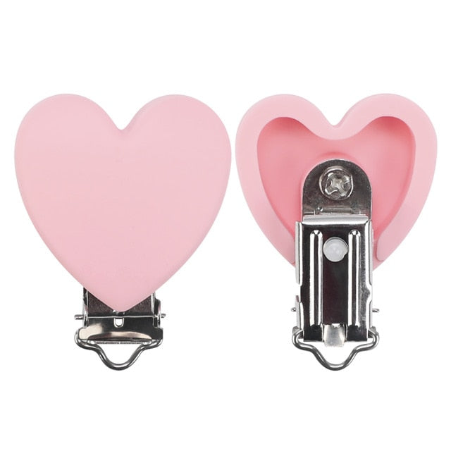 Round/Heart Silicone Clip