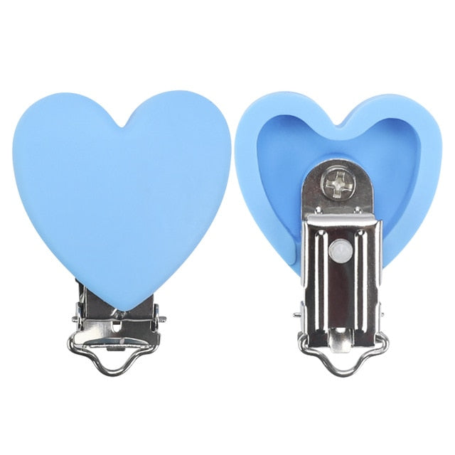 Round/Heart Silicone Clip