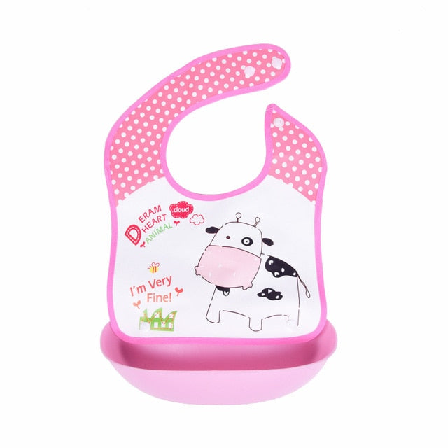 Baby Bib Waterproof Apron Long Sleeve Art Smock