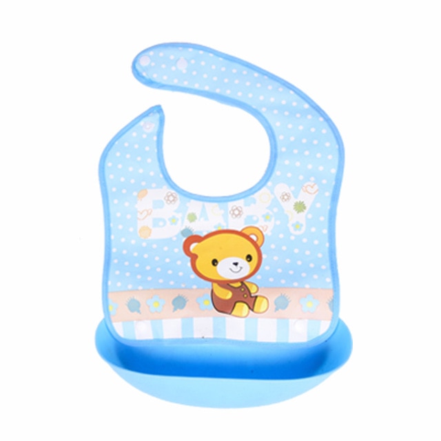 Baby Bib Waterproof Apron Long Sleeve Art Smock