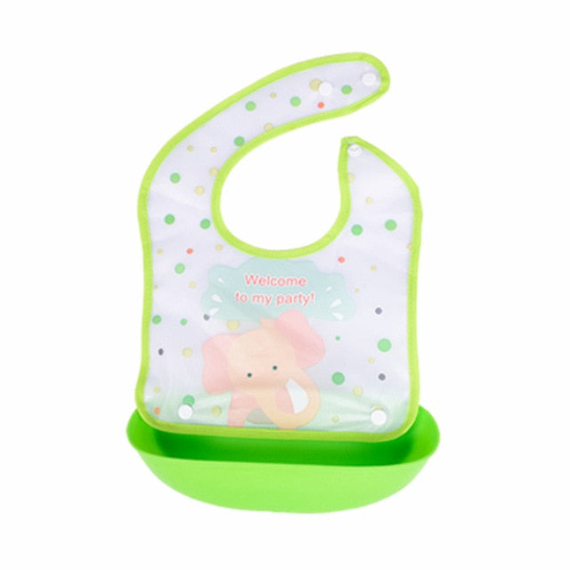 Baby Bib Waterproof Apron Long Sleeve Art Smock
