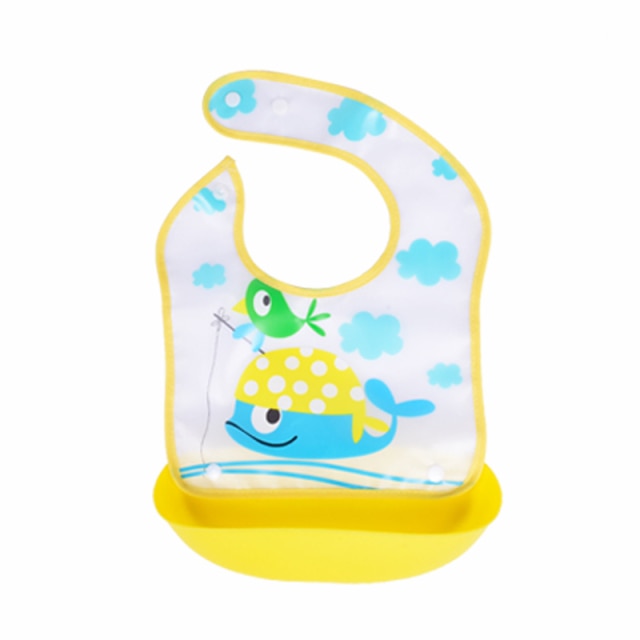 Baby Bib Waterproof Apron Long Sleeve Art Smock