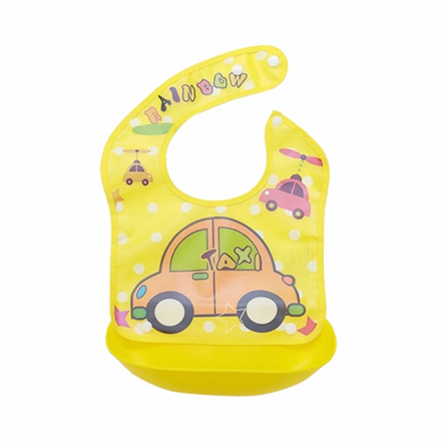 Baby Bib Waterproof Apron Long Sleeve Art Smock