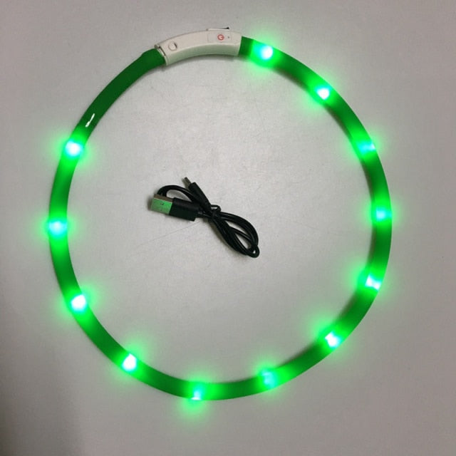Adjustable Silicone LED Collar