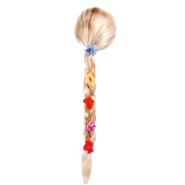 Elsa White Wig Kids Cosplay Snow Queen