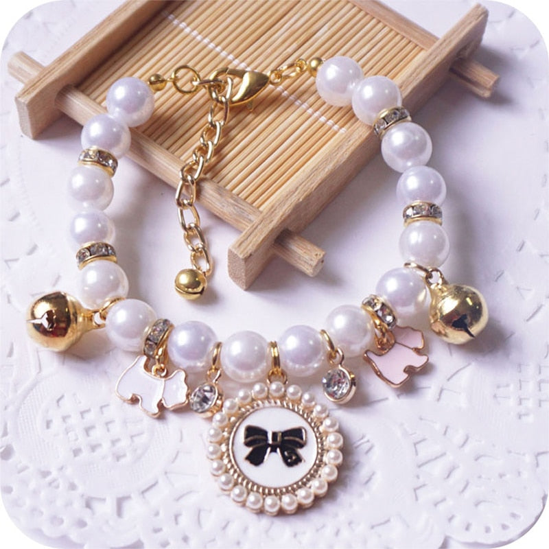 Pearl Pet Necklace